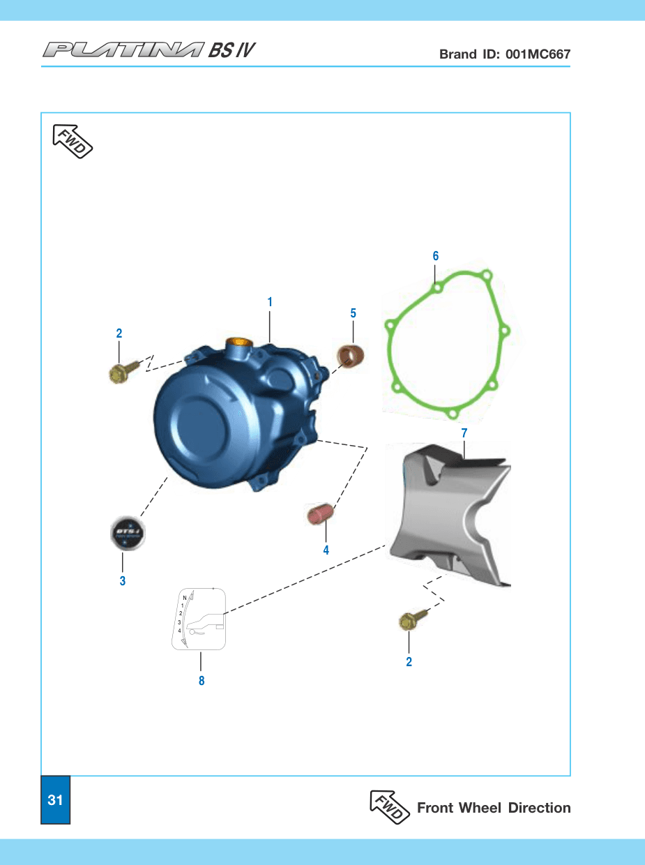 Gasket Magneto Cover