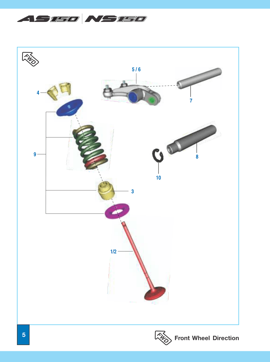 Assly Rocker Arm Exhaust