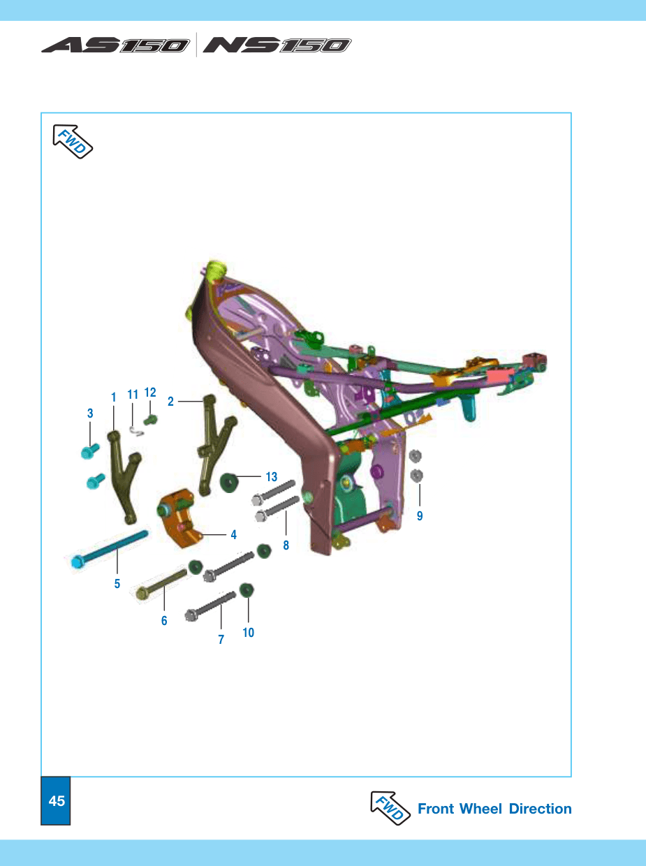 Engine Stay LH