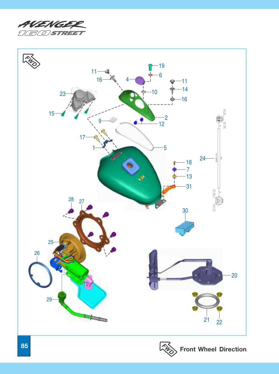 Fuel gauge assembly