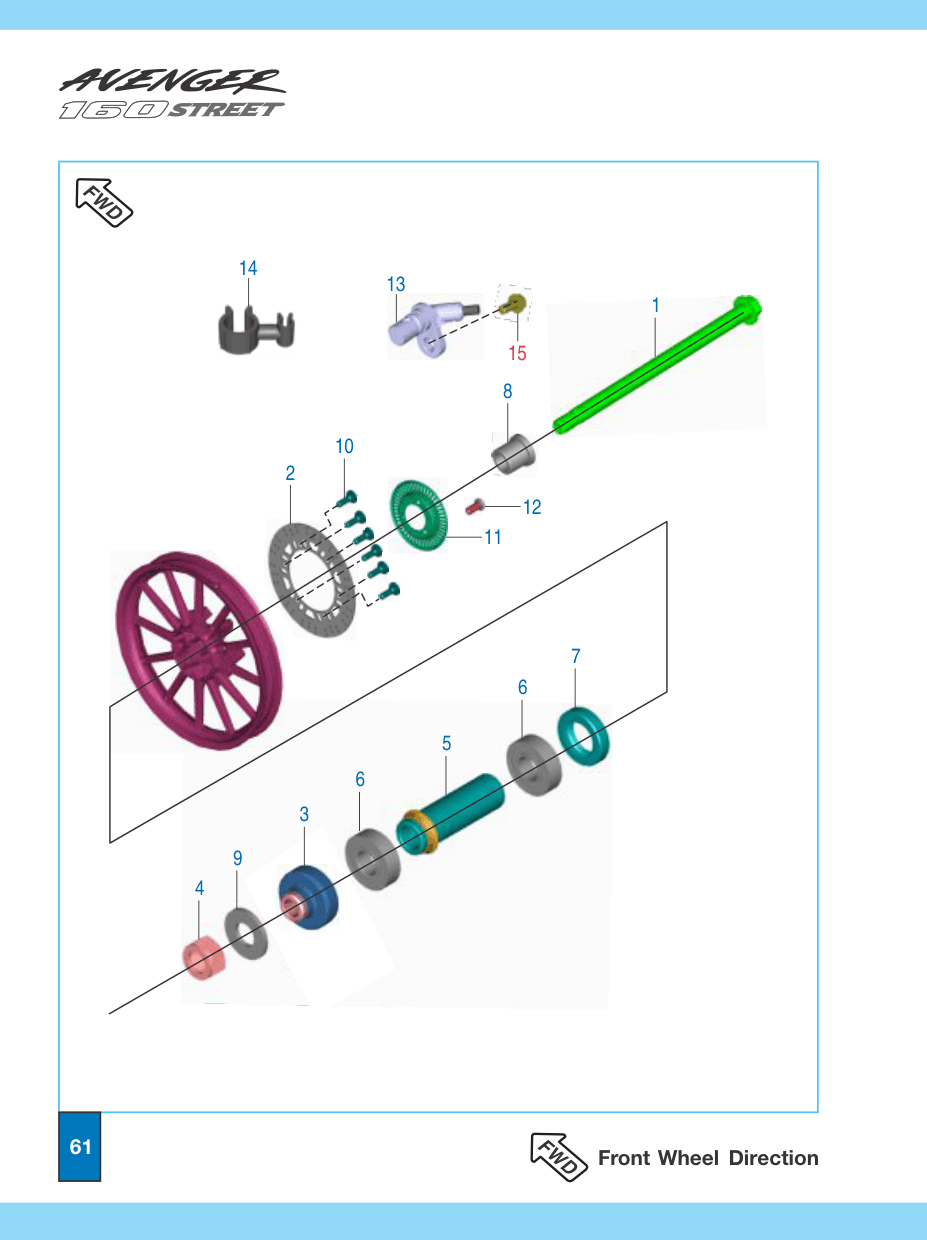 FRONT HUB