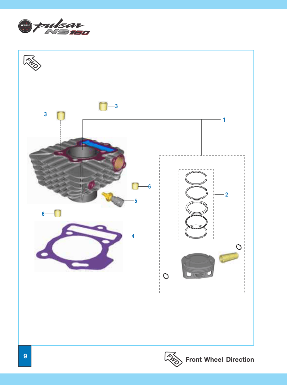 Kit Block Piston Assembly