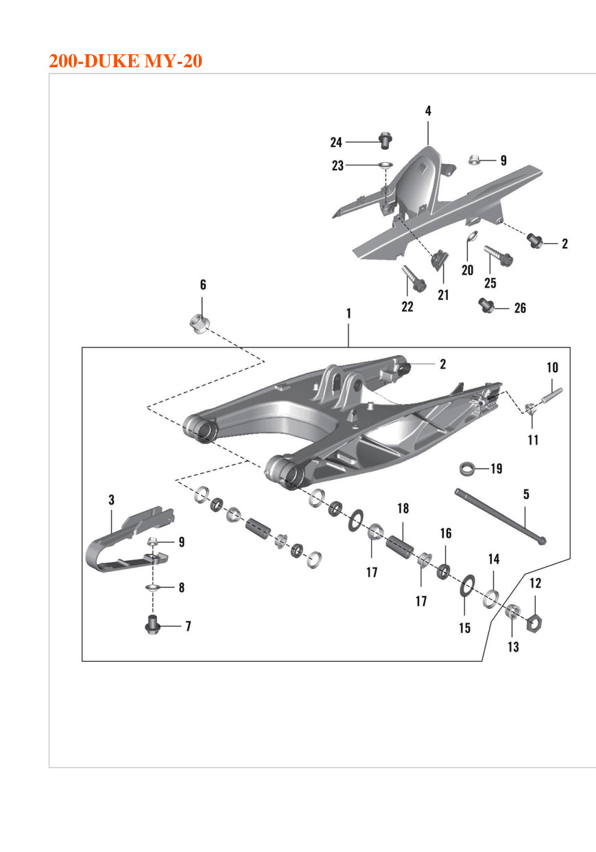 ASSEMBLY ARM SWING