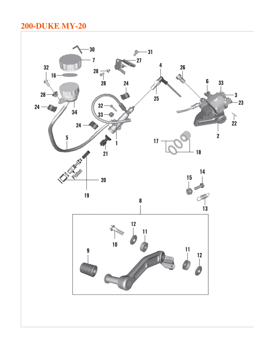 SPACER FOR CHANGE LEVER