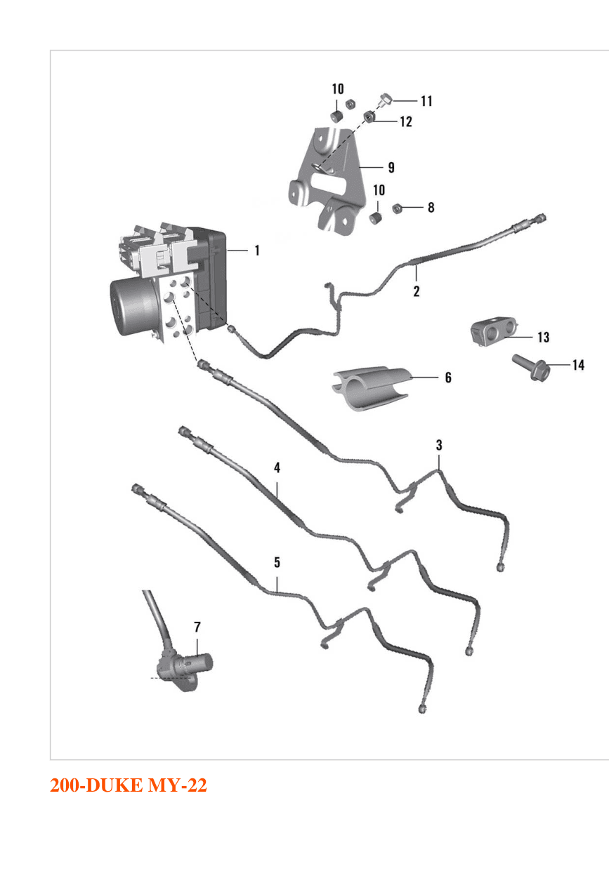 Brake System - Abs Front & Rear