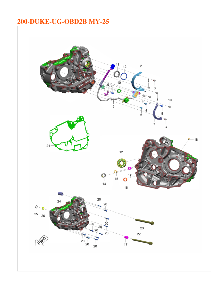 CRANKCASE LH
