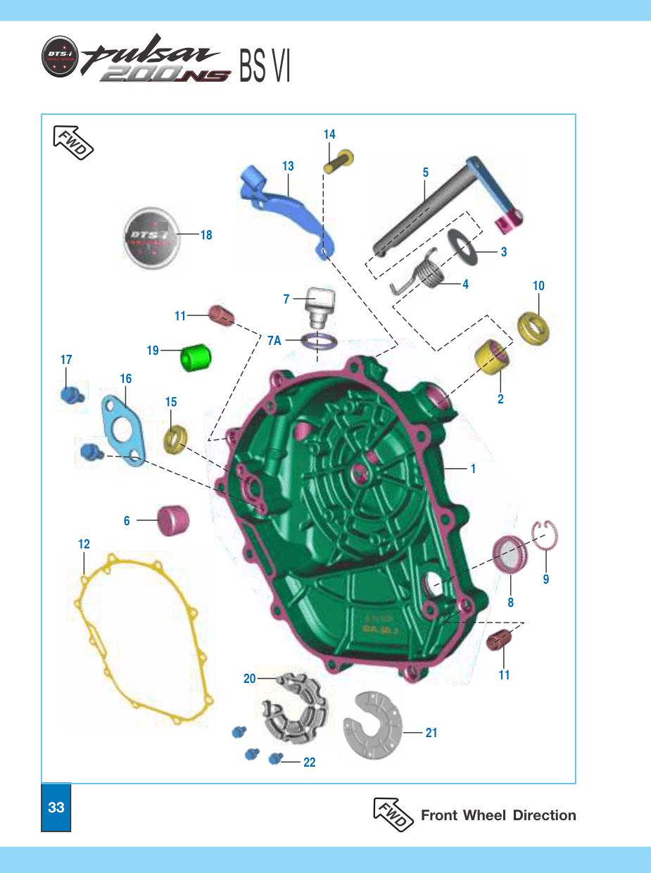 Plate Damper Clutch Cover