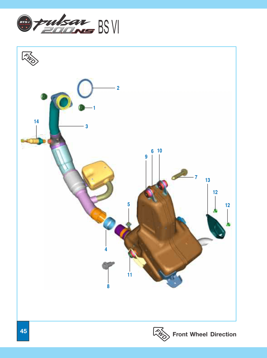 Assembly Muffler with Head Shield