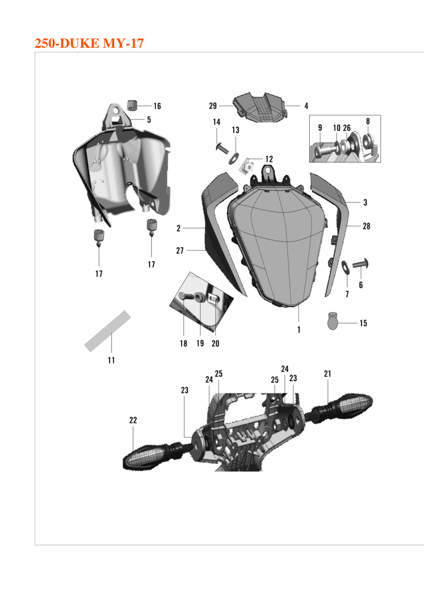 GROMMET RUBBER 2 FRONT FAIRING