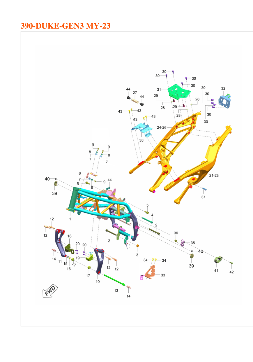 SUBFRAME RR LH JP111121 GUNMETL MET MATT