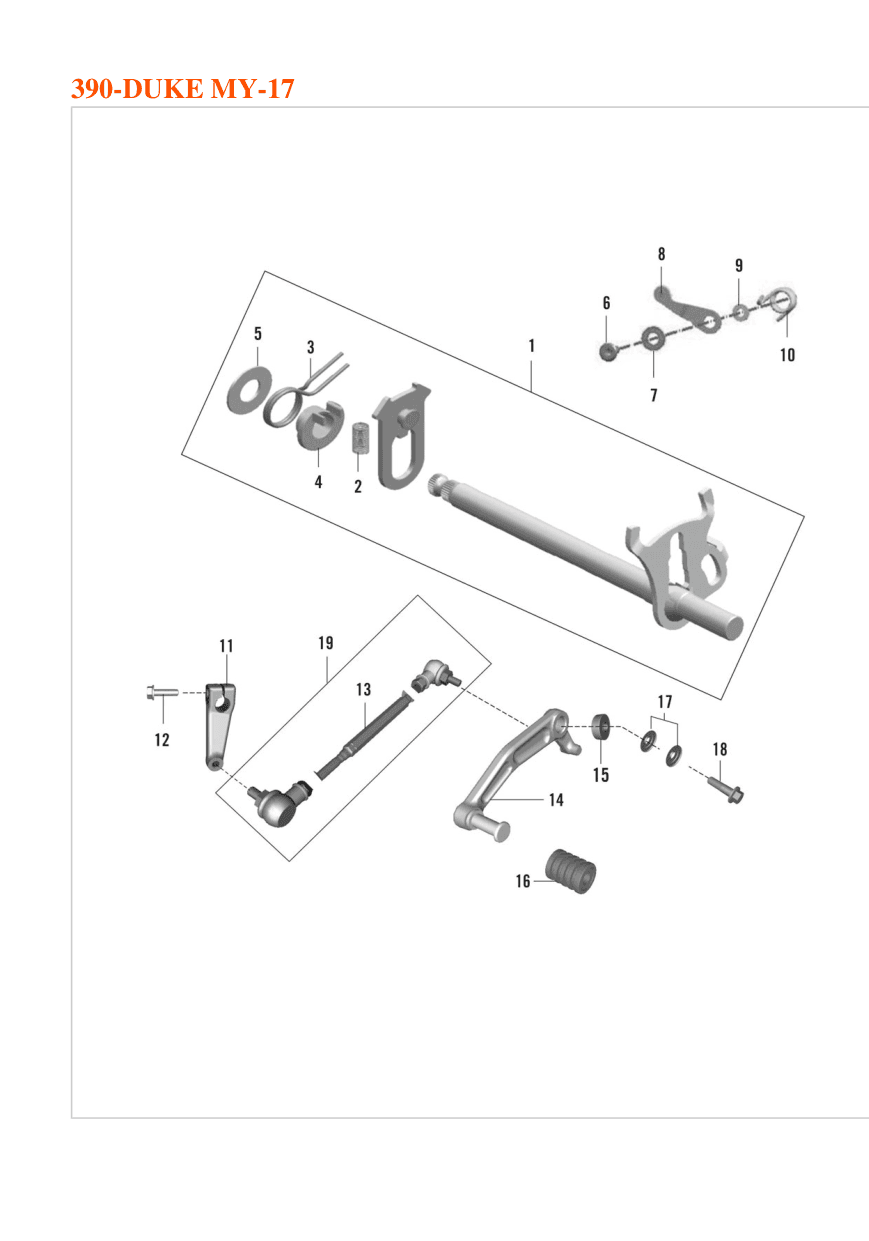 Shifting Mechanism - Lever Gear Shift