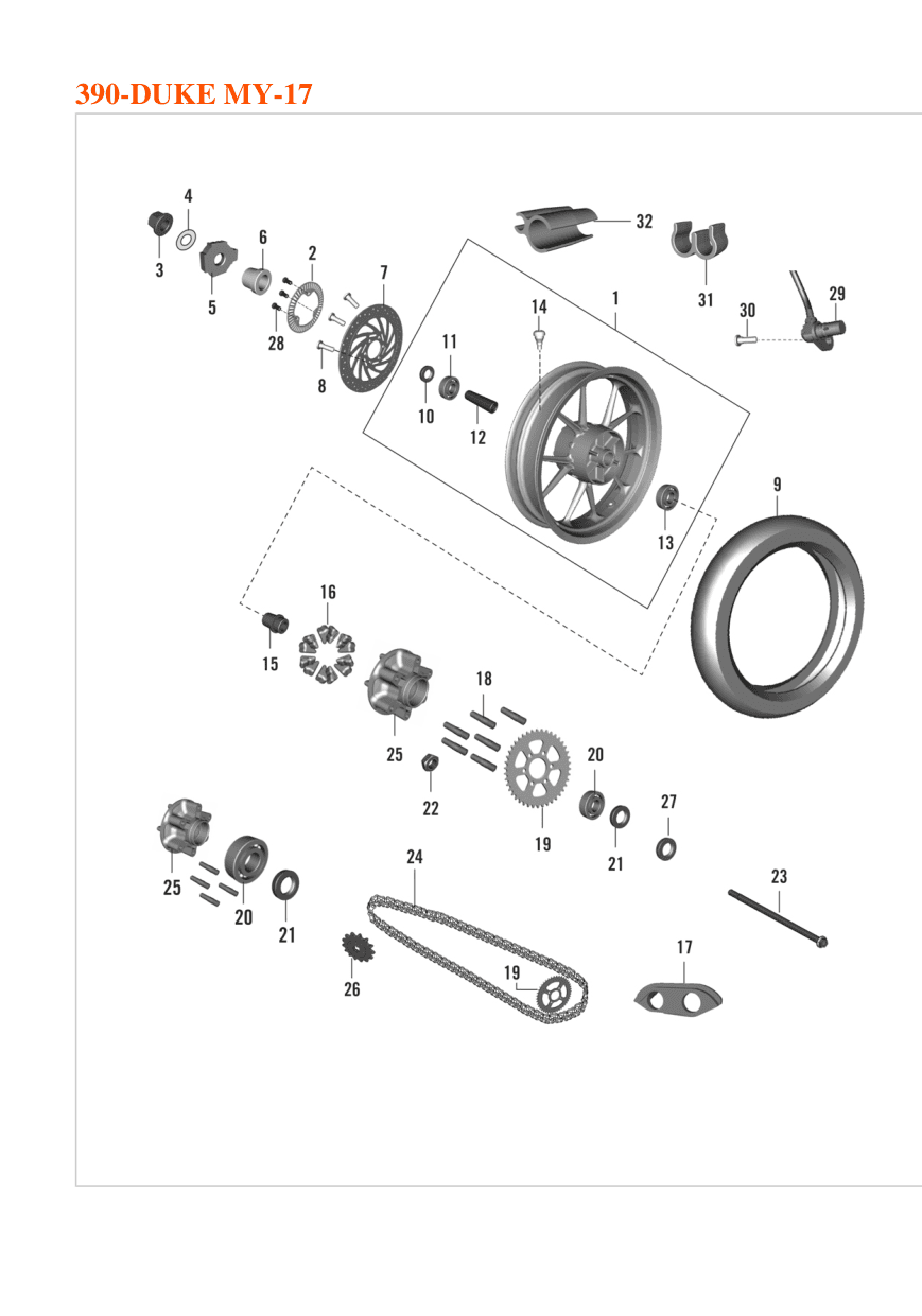 Rear Wheel