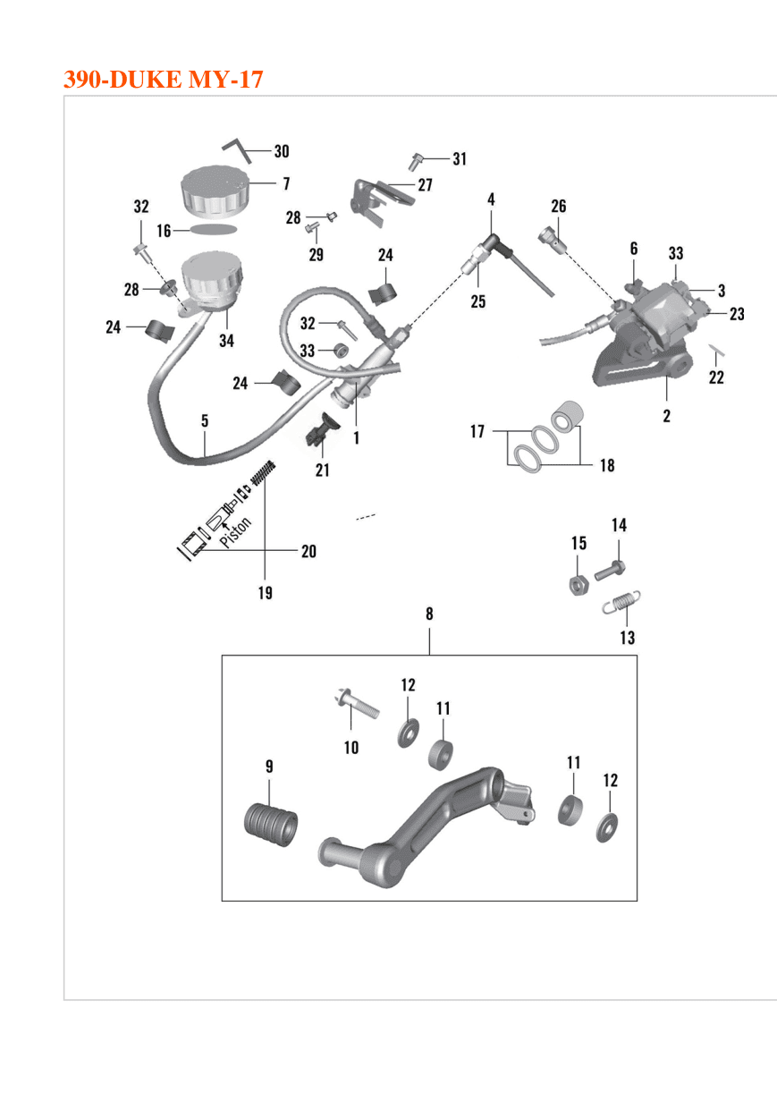 Brake System - Rear