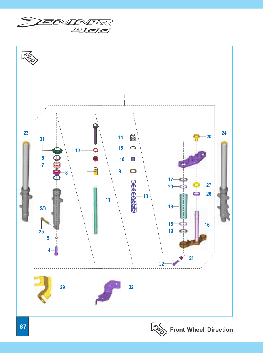 Leg Assembly LH 1