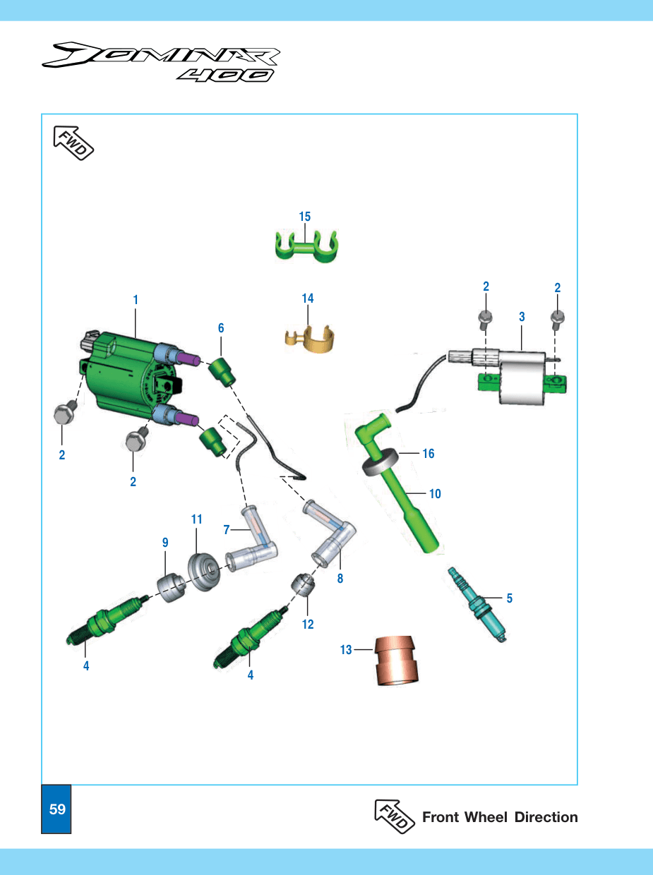 Spark Plug BOSCH central 1