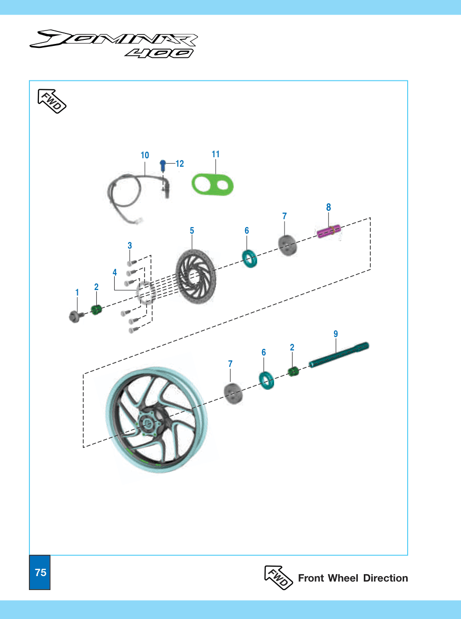 Disc brake Dia 320