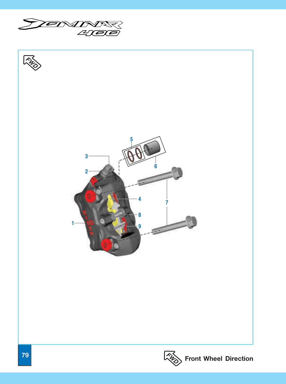 Bolt flanged