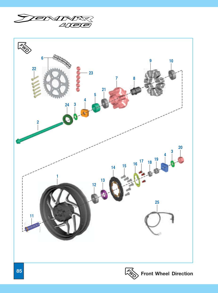 Kit Chain Sprocket [Refer Kit List]