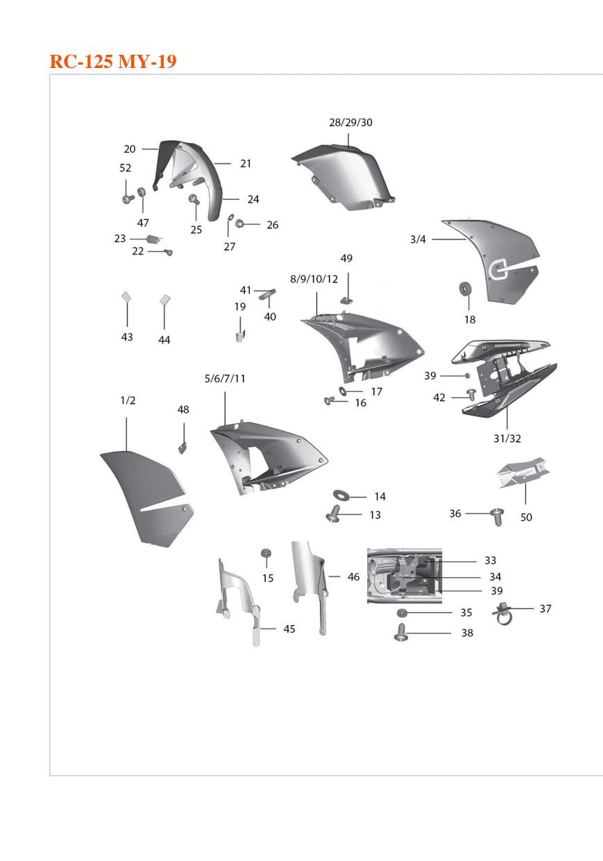 Fenders & Side Fairing