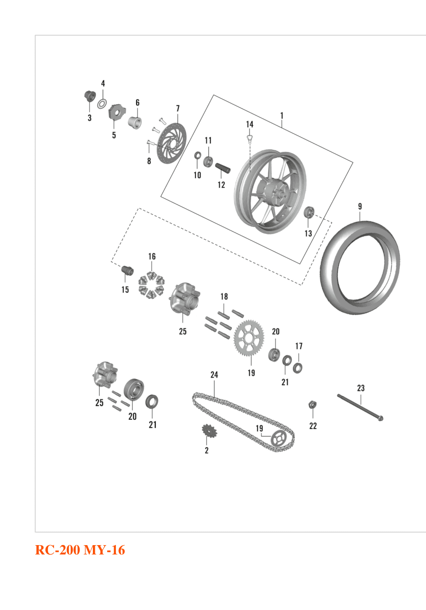 Rear Wheel