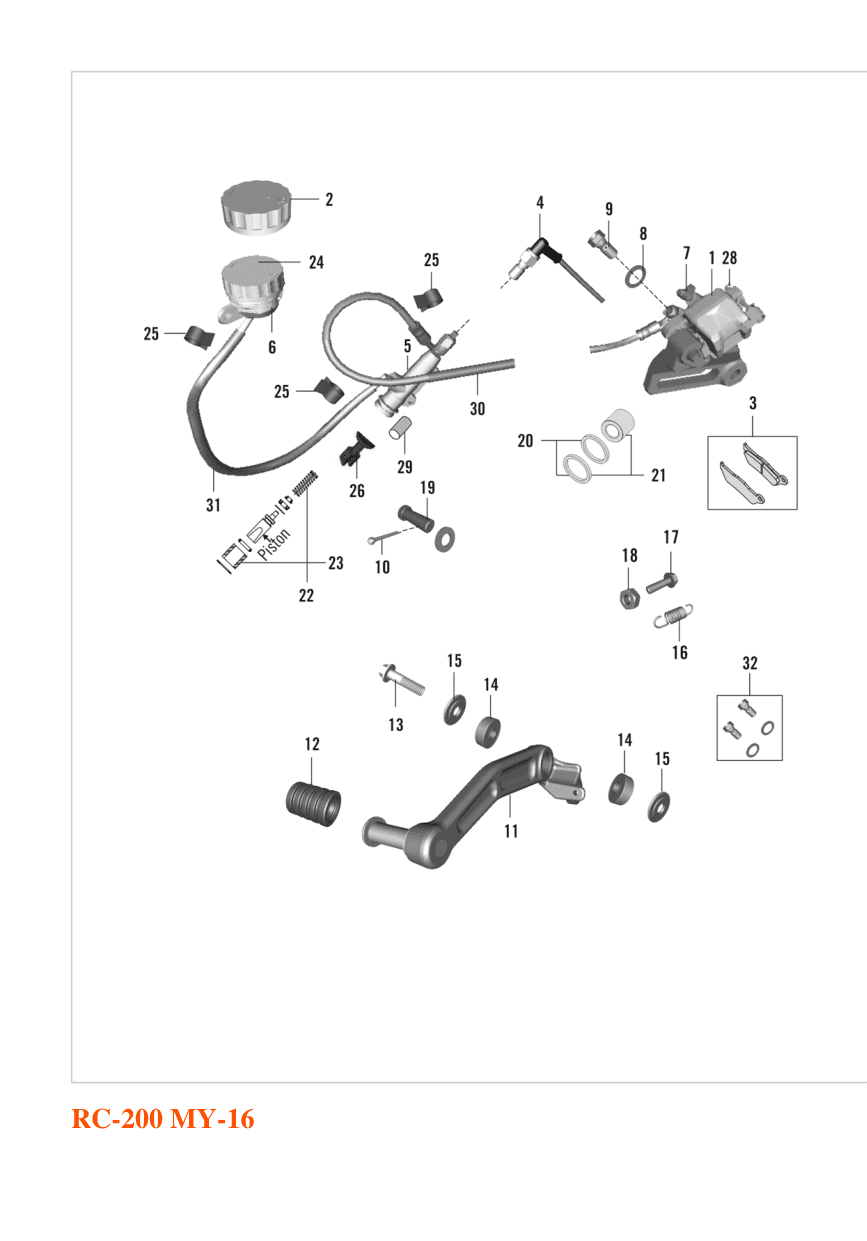 Brake System - Rear