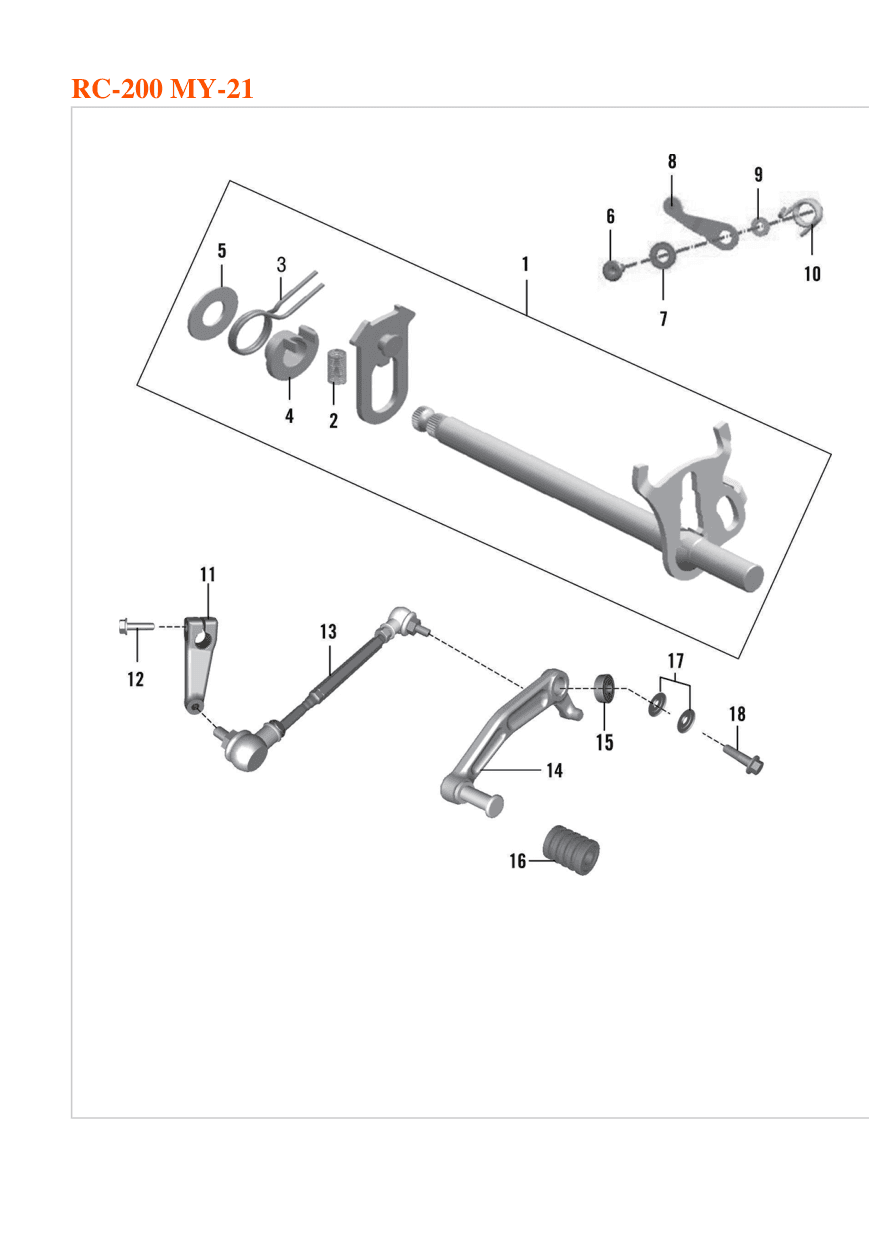 Shifting Mechanism - Lever Gear Shift