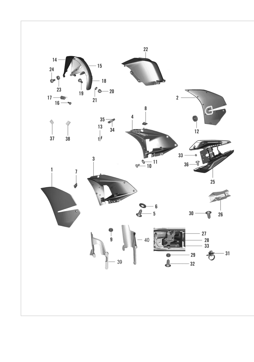 Fenders & Side Fairing