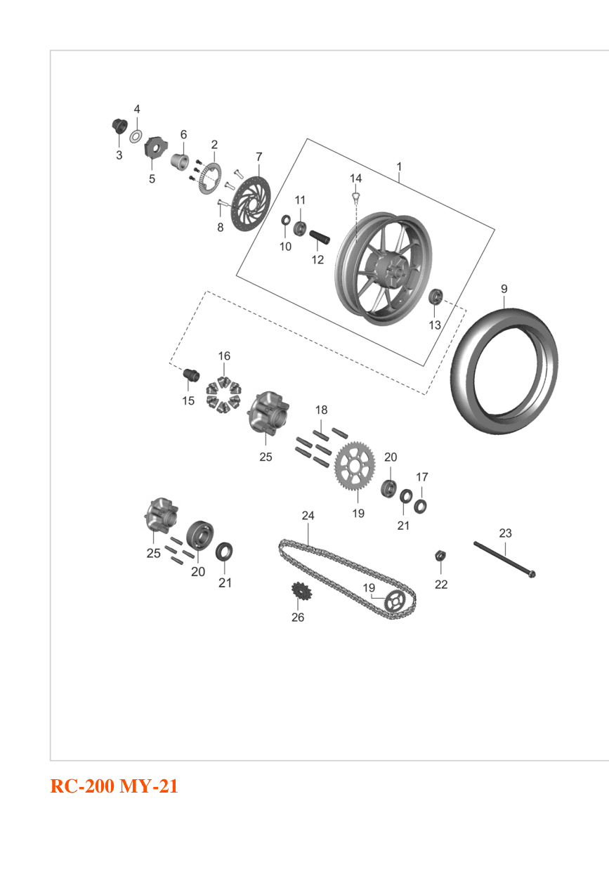 Rear Wheel