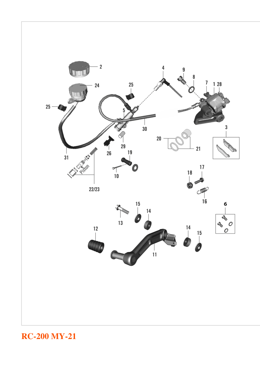 Brake System - Rear
