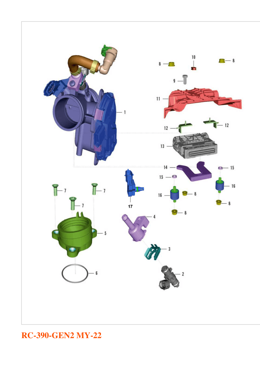 BODY THROTTLE ASSEMBLY