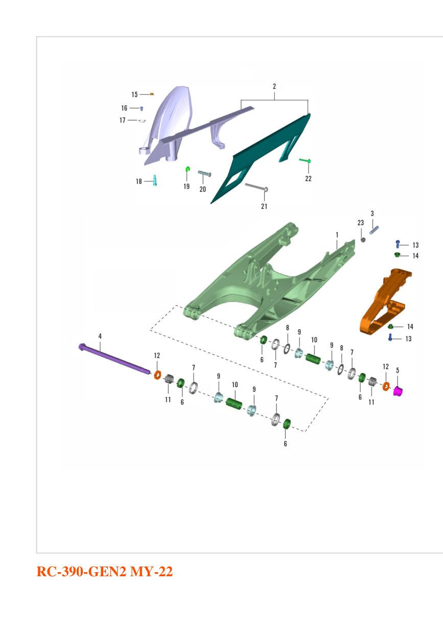 SWING ARM SUB ASSY