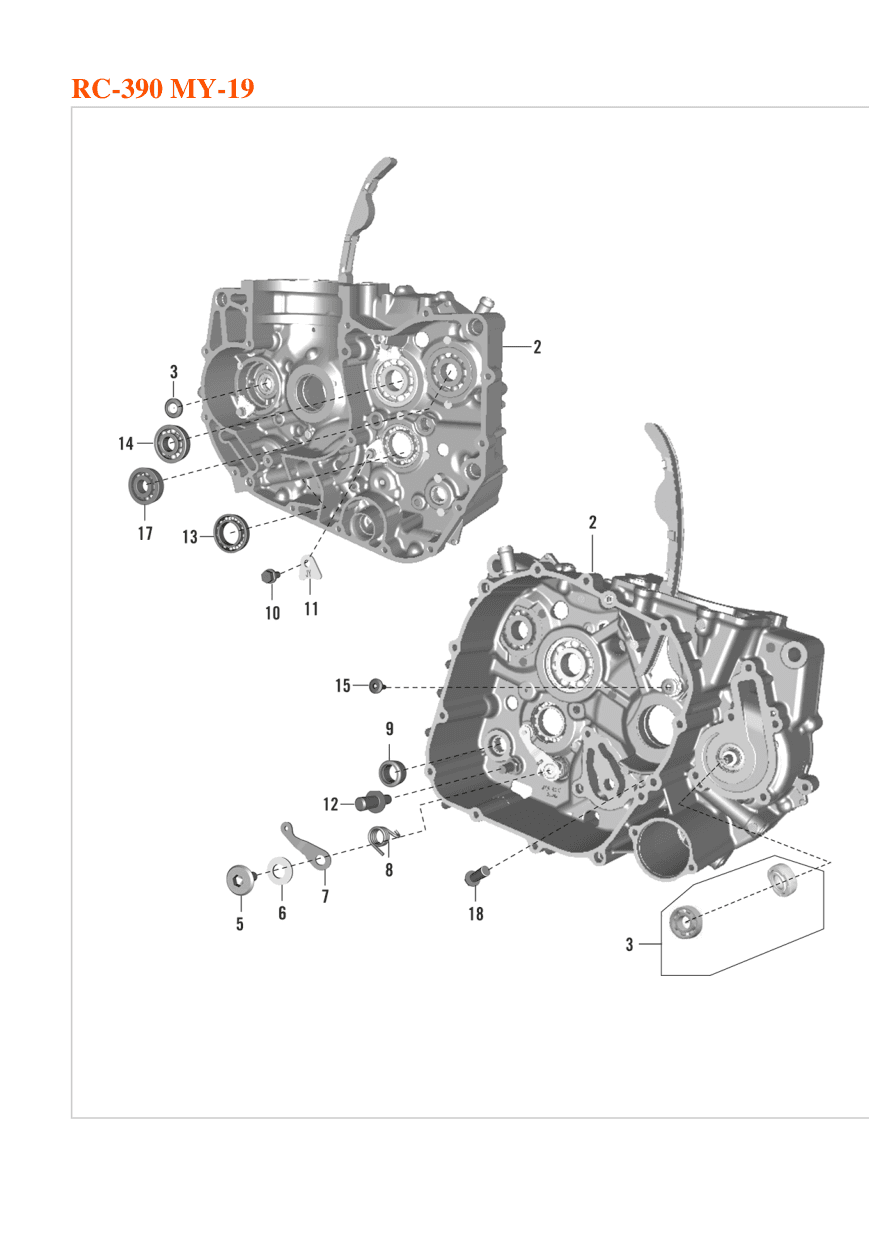 Crankcase Rh