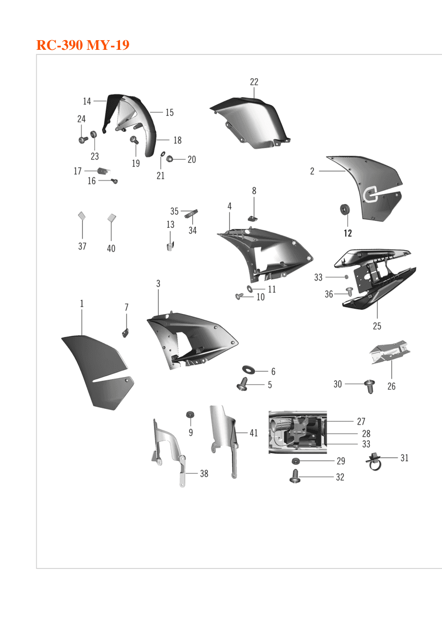 Fenders & Side Fairing