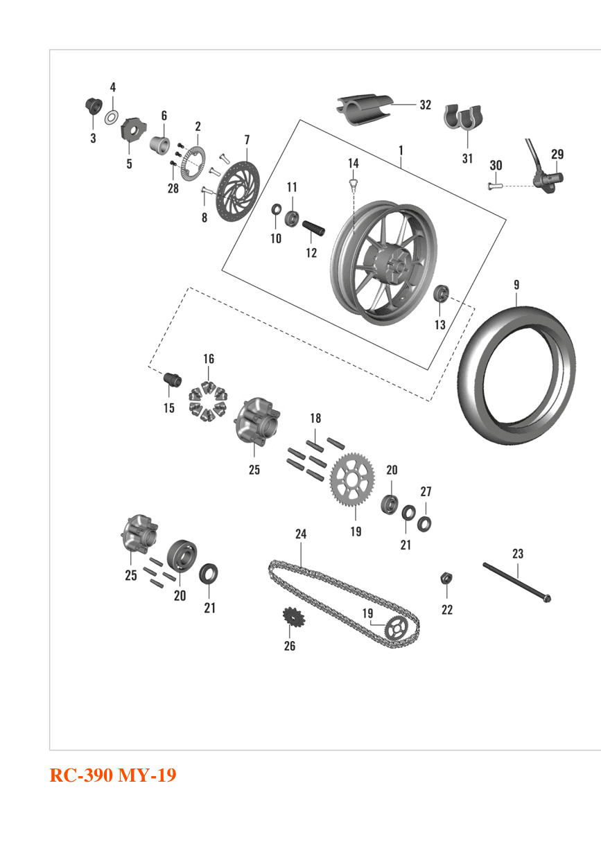 Rear Wheel