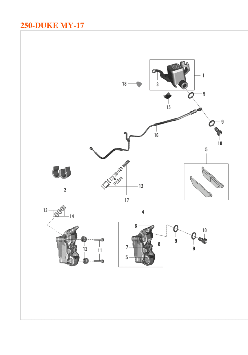 Brake System - Front