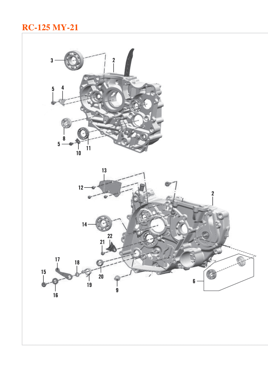 Crankcase Rh