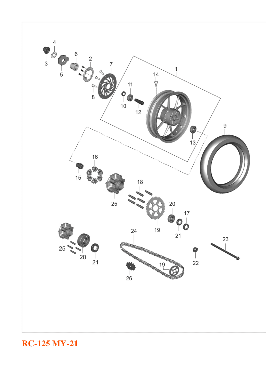Rear Wheel