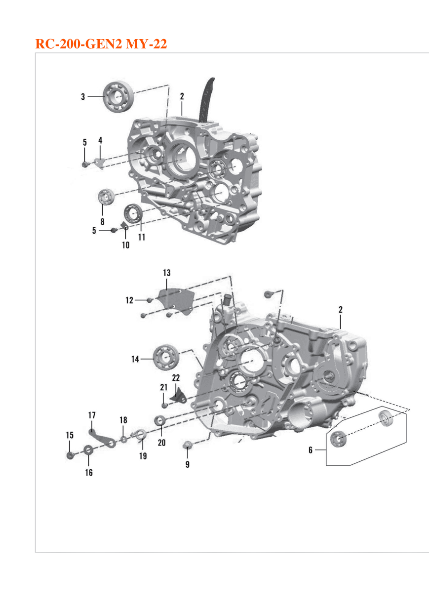 Crankcase Rh