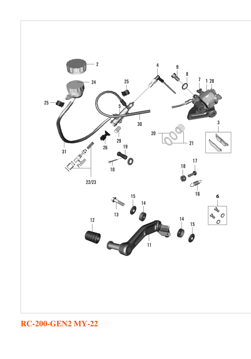 Brake System - Rear